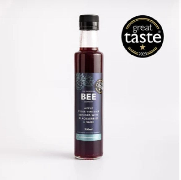 The Scottish BEE Company Apple Cider Vinegar with Blackberries & Sage